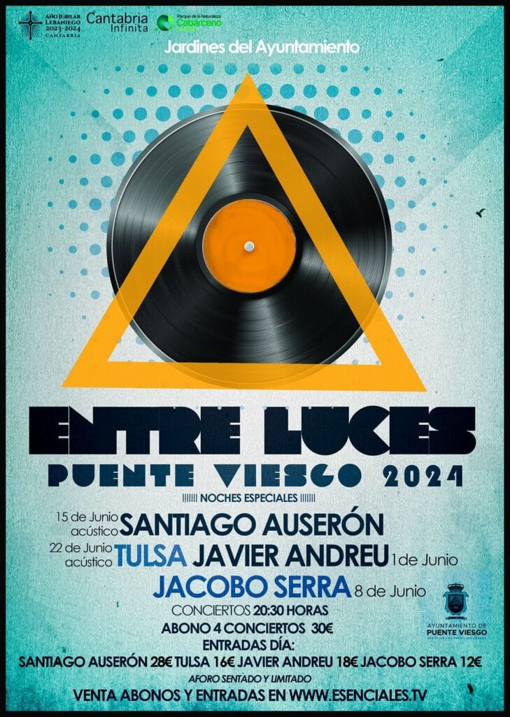 Conciertos Entre Luces 2024 – Cartel – Entradas