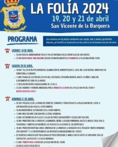La Folía 2024 – Cartel, Programa y Horarios