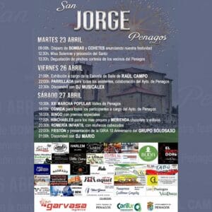 Fiestas de San Jorge Penagos 2024