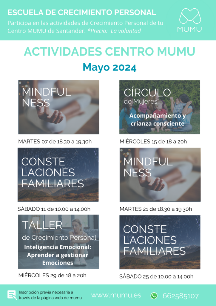 Talleres de Meditacion, Crecimiento Personal, Circulo de Mujeres, Constelaciones Familiares