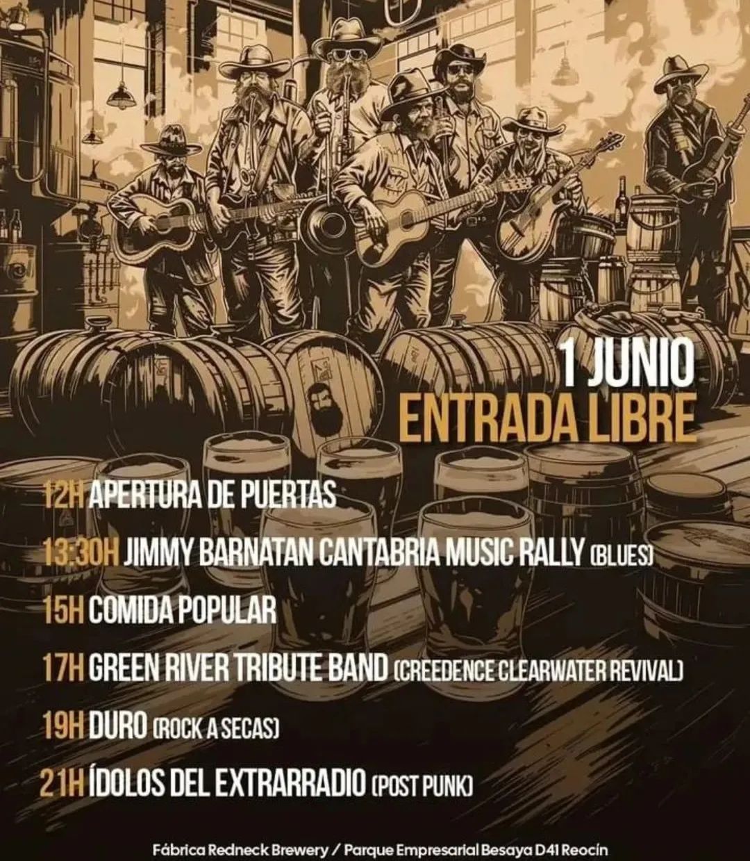 Fiesta Redneckbrewery  1 Junio 2024