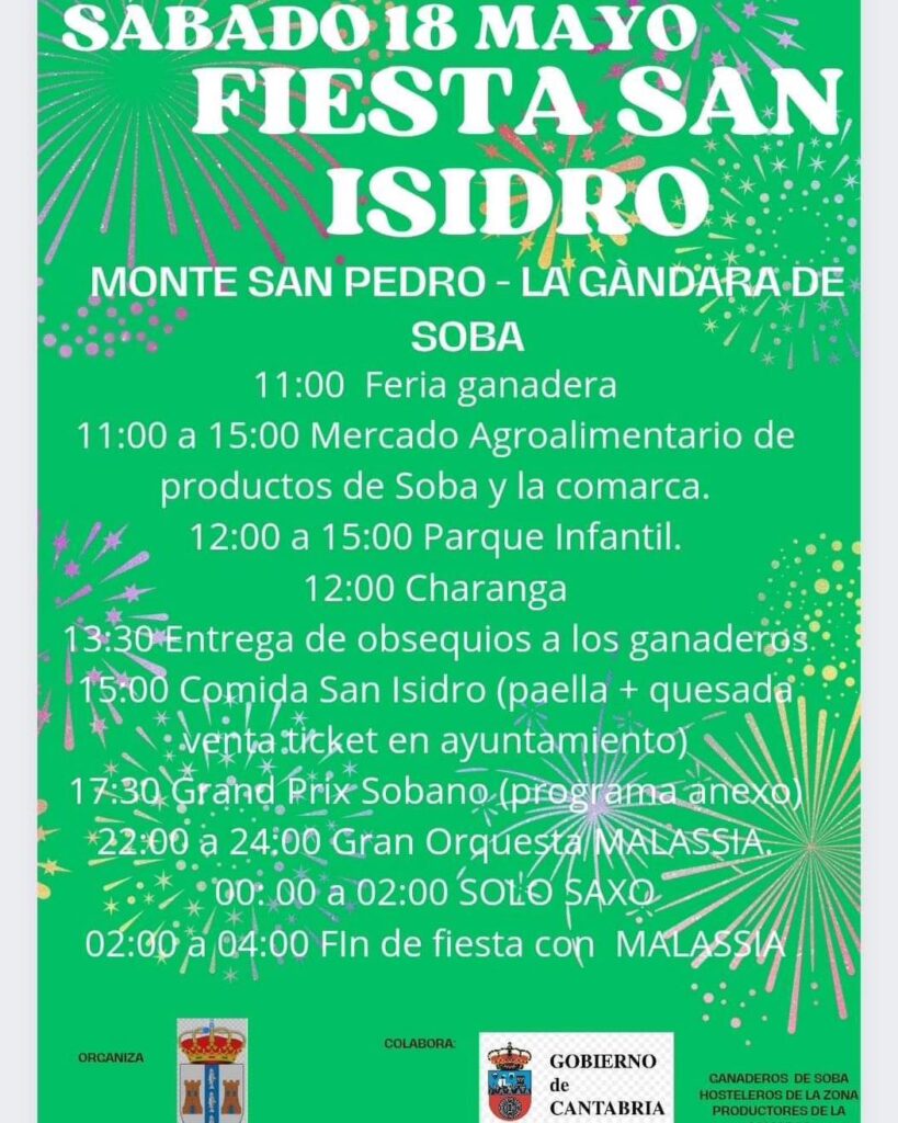Fiestas de San Isidro Soba 2024