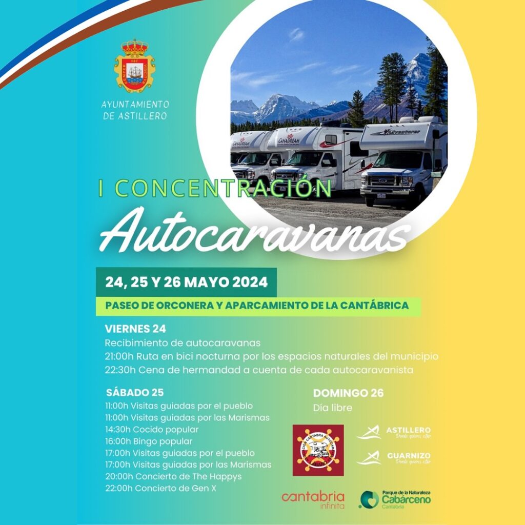 I Concentración de Autocaravanas de Astillero 2024