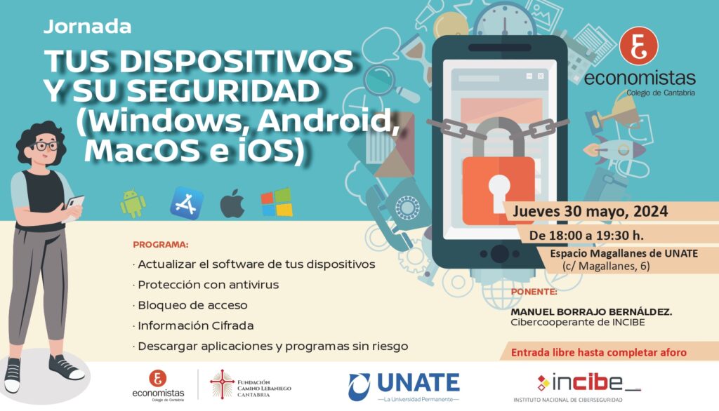 Sesión sobre tus dispositivos y tu seguridad