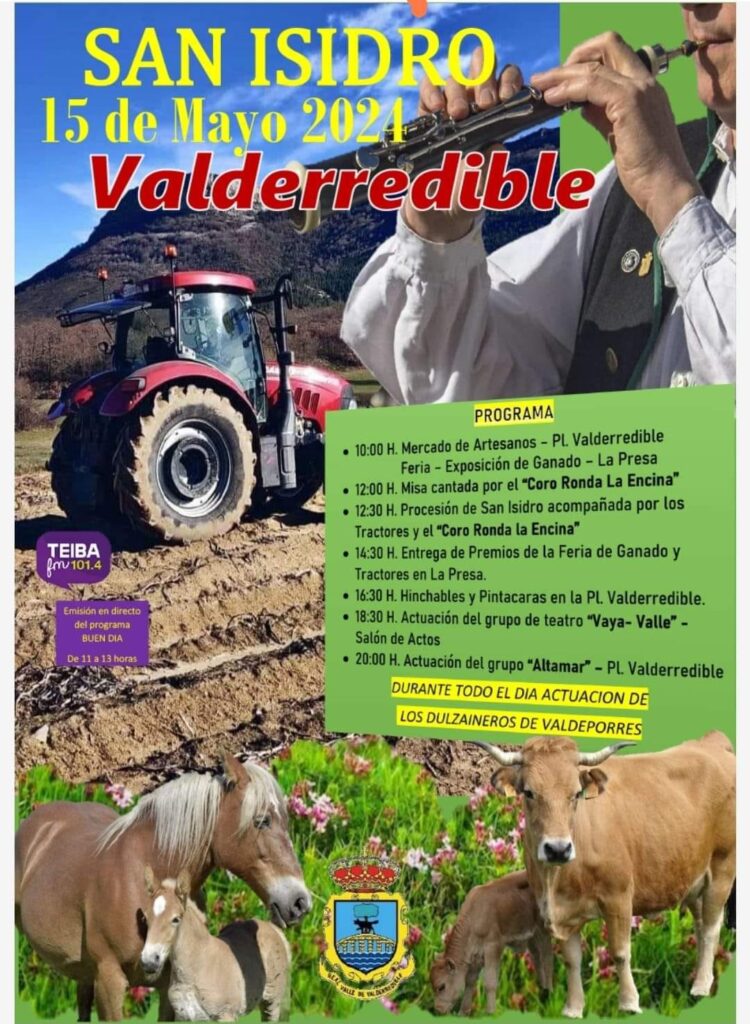 San Isidro Labrador Valderredible 2024