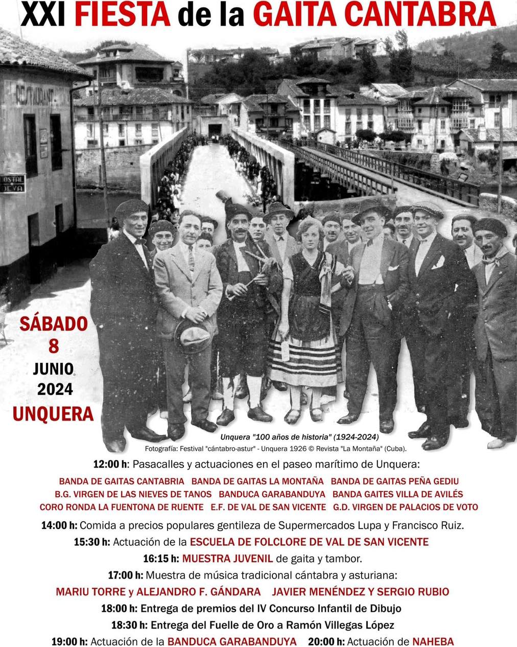 XXI Fiesta de la Gaita Cántabra 2024
