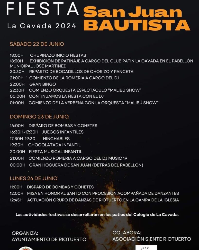 Fiesta San Juan Bautista La Cavada 2024