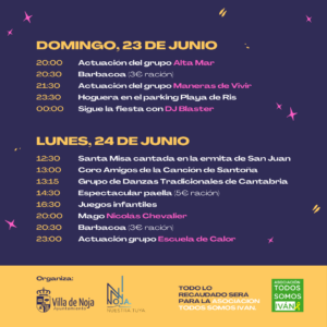 Fiestas de San Juan Noja 2024