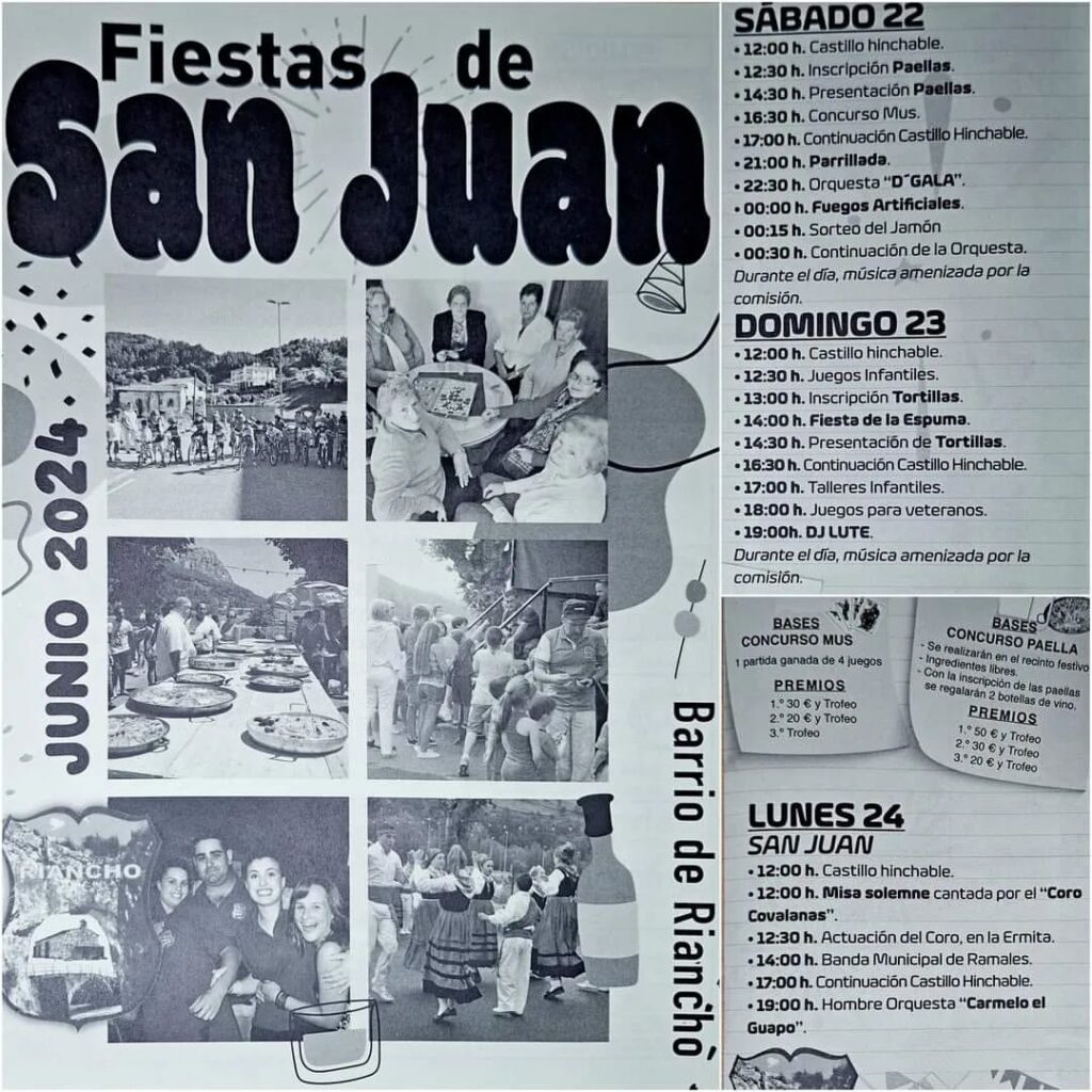 Fiestas de San Juan Riancho 2024