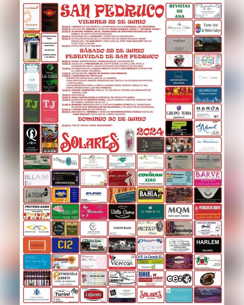 San Pedruco Solares 2024