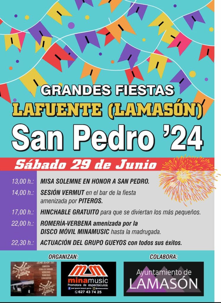 Grandes Fiestas de San Pedro Lamason 2024