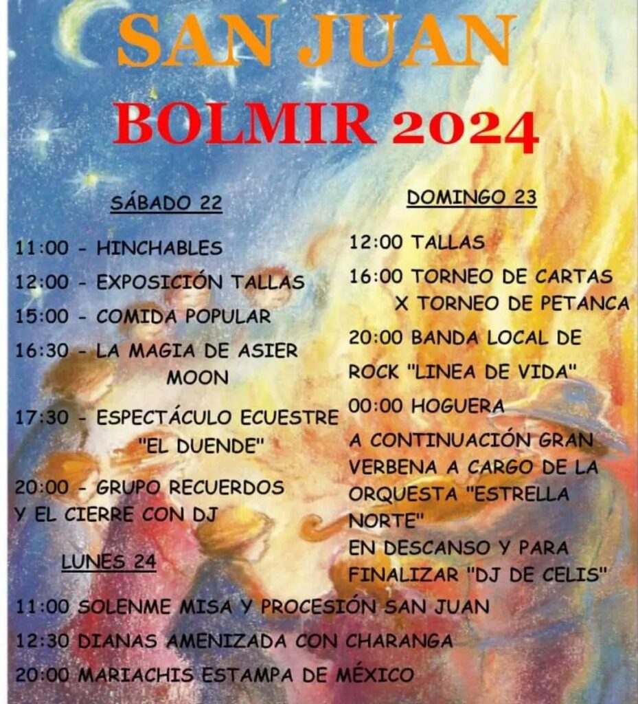 Fiestas de San Juan Bolmir 2024