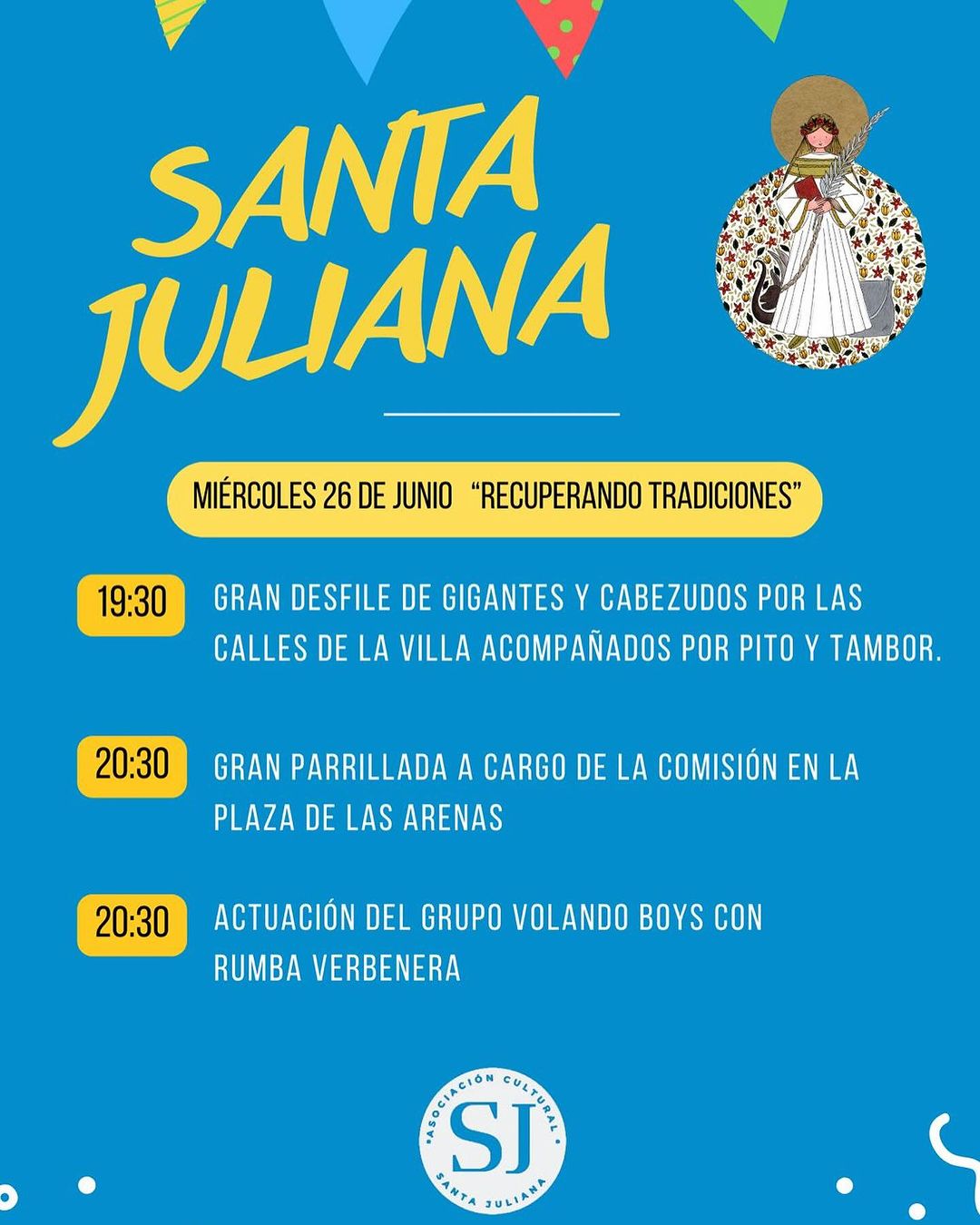 Fiestas de Santa Juliana – Santillana del Mar 2024