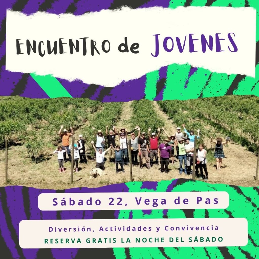 Encuentro Juvenil en La Vega de Pas –  22 de junio