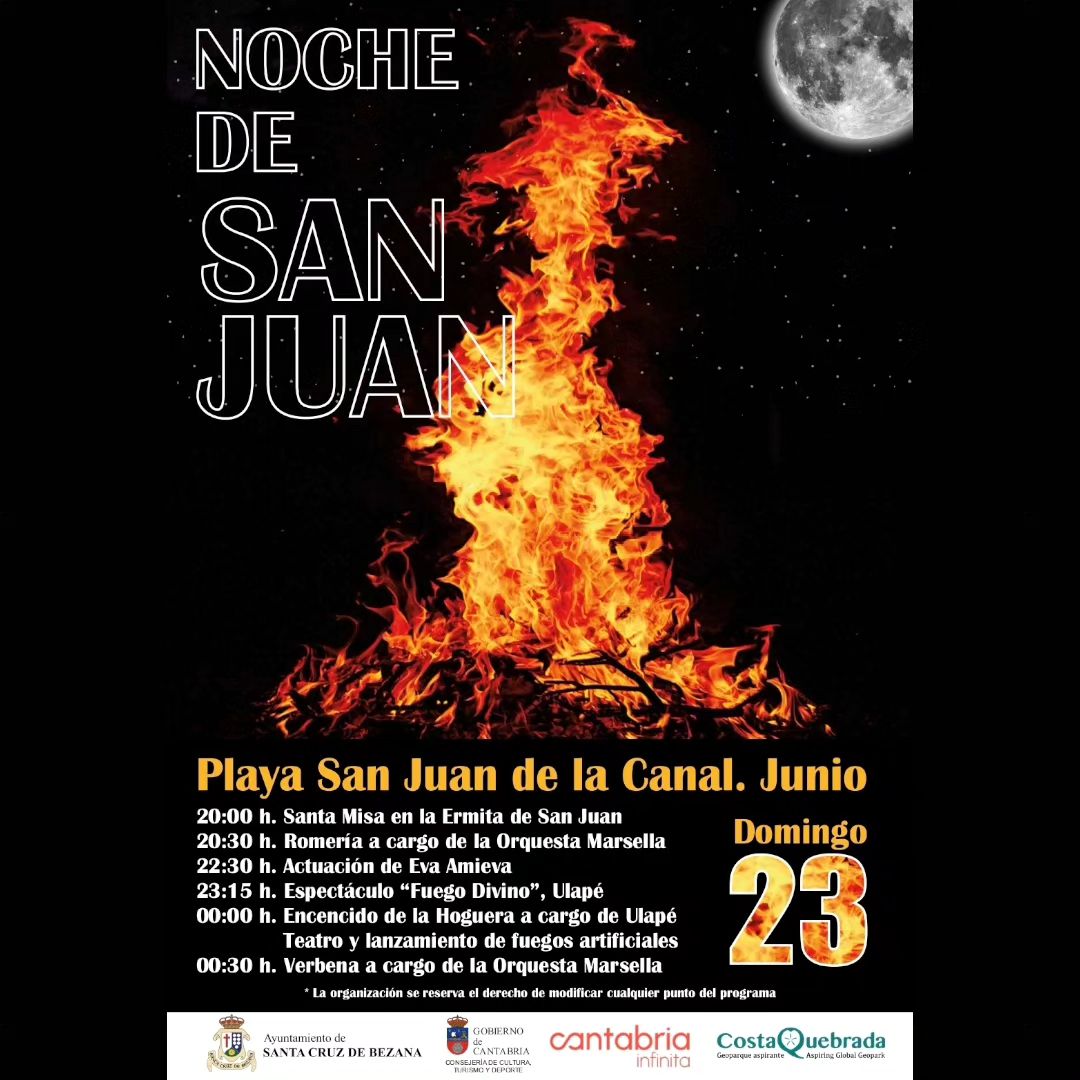 Noche de San Juan San Juan de la Canal 2024 Miplanhoy qué hacer