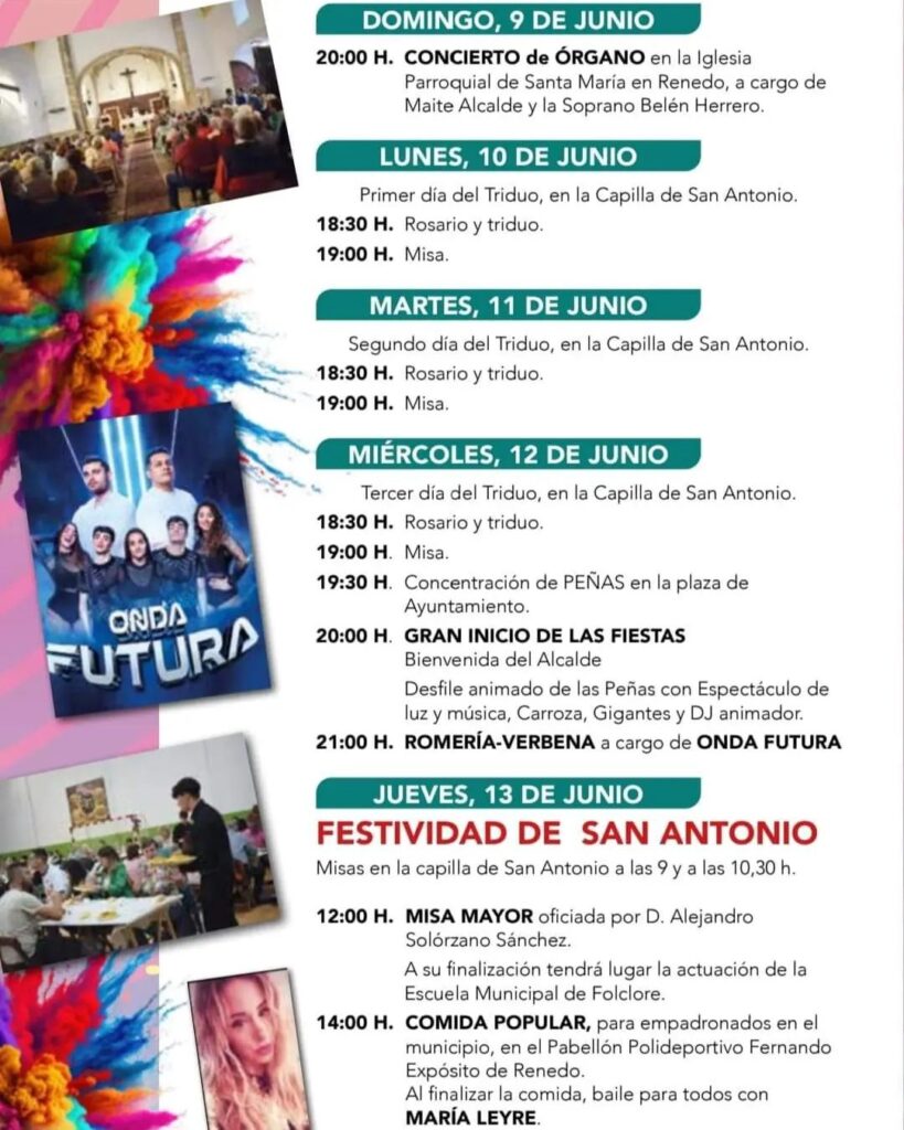 Fiestas de San Antonio Renedo 2024
