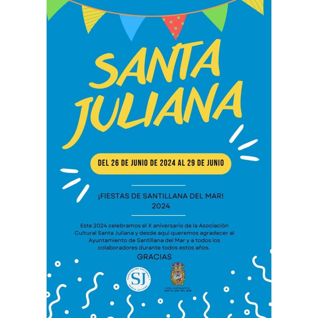 Fiestas de Santa Juliana – Santillana del Mar 2024