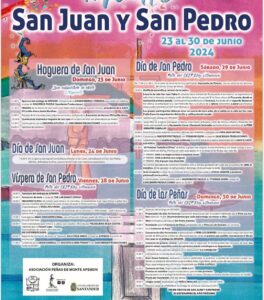 Fiestas San Juan y San Pedro Monte 2024