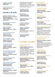 Baños de Ola Santander 2024 – Programa – Horarios