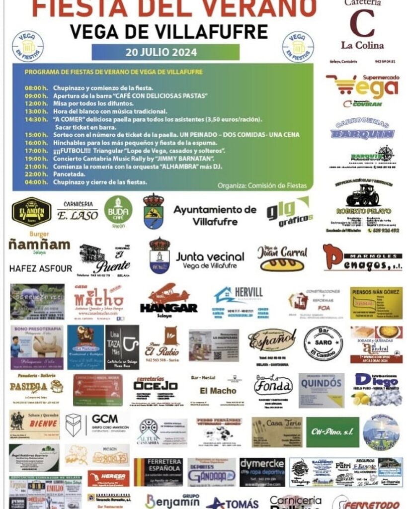 Fiesta del Verano Vega de Villafufre 2024