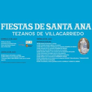 Fiestas de Santa Ana Tezanos  de VillaCarriedo 2024