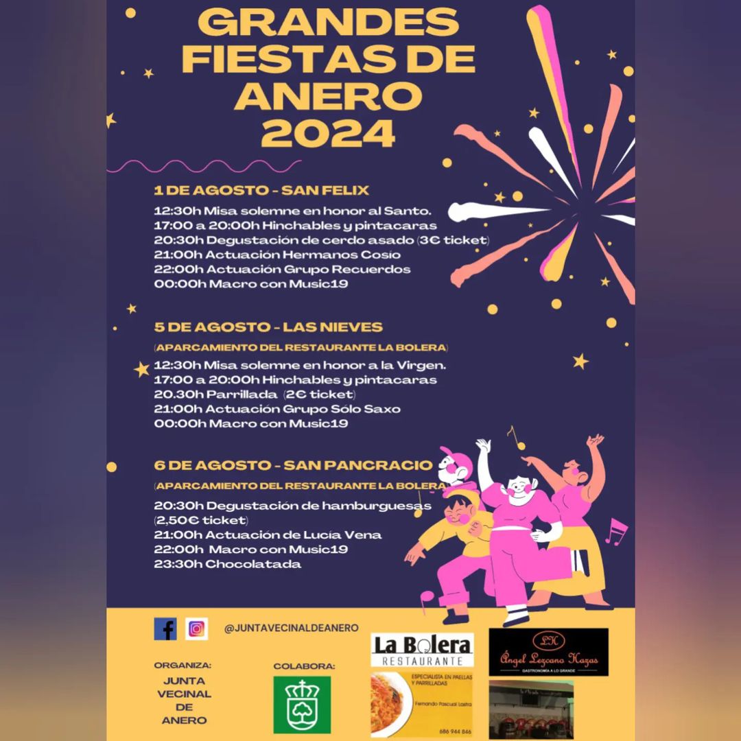 Grandes Fiestas de Anero 2024