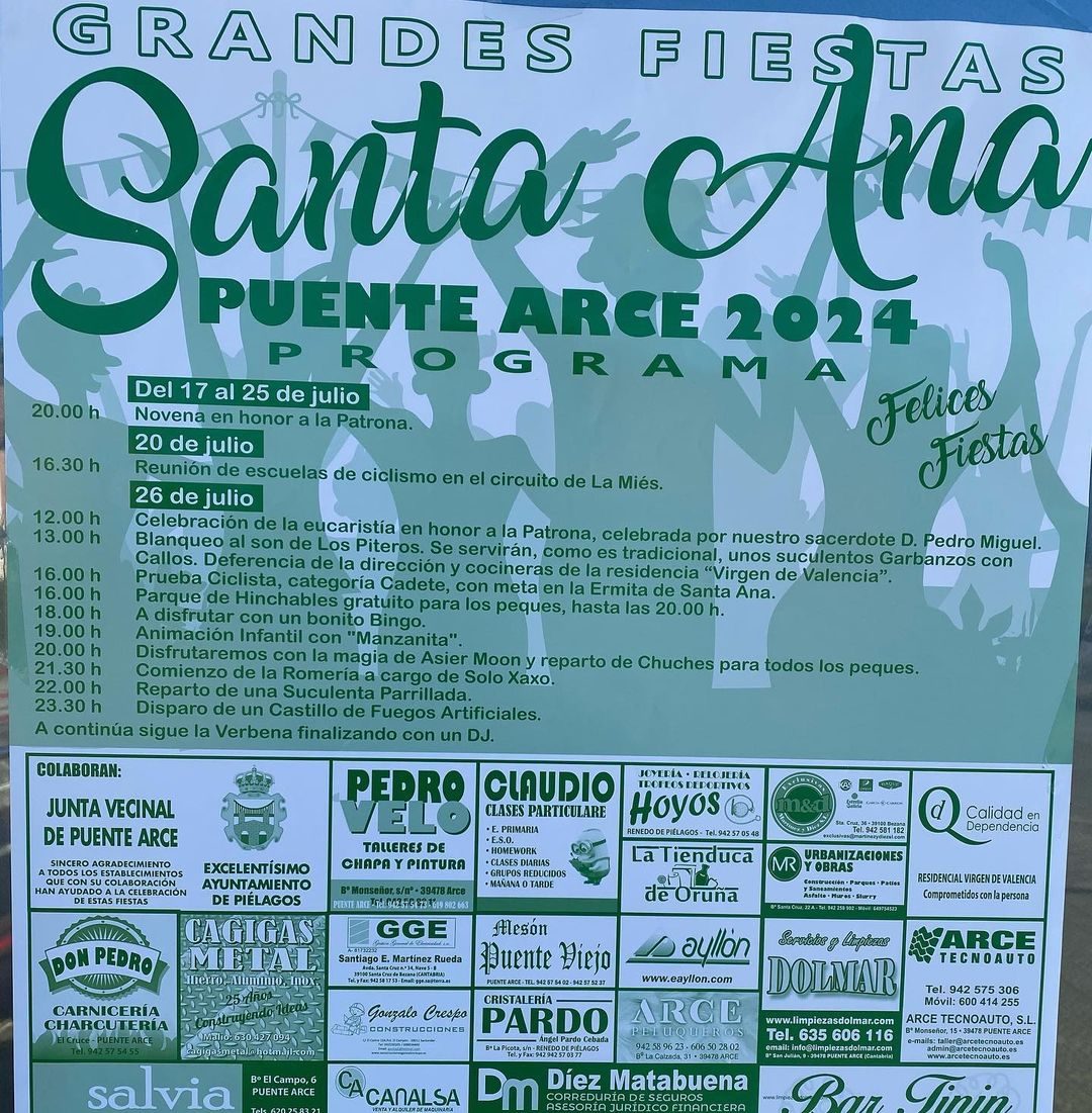 Grandes Fiestas Santa Ana Puente Arce 2024