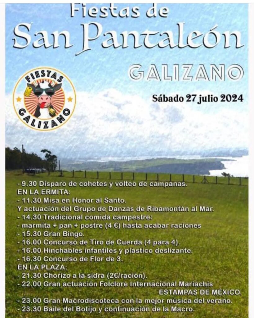 Fiestas de San Pantaleón Galizano 2024