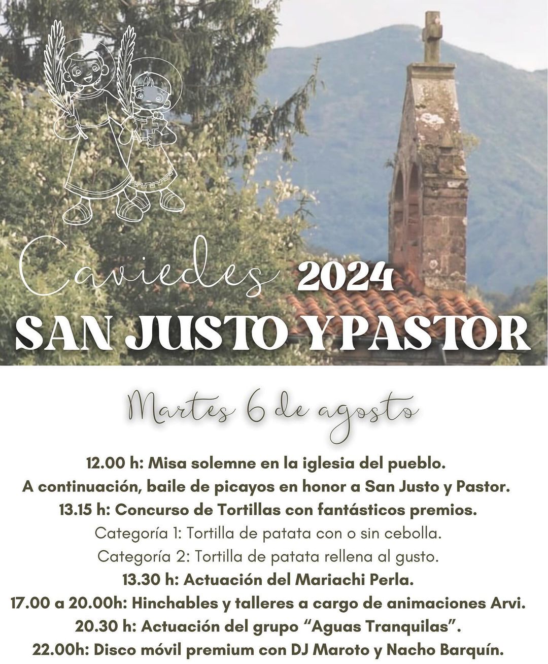 San Justo y Pastor Caviedes 2024