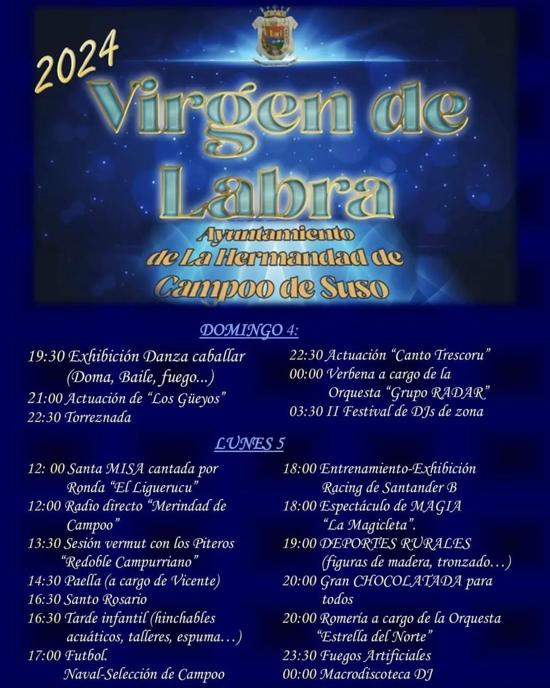 Fiestas de Virgen de la Labra 2024