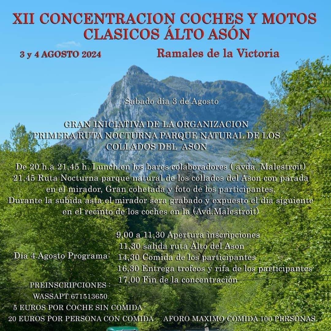 XII Concentración Coches y Motos clásicos Alto Asón