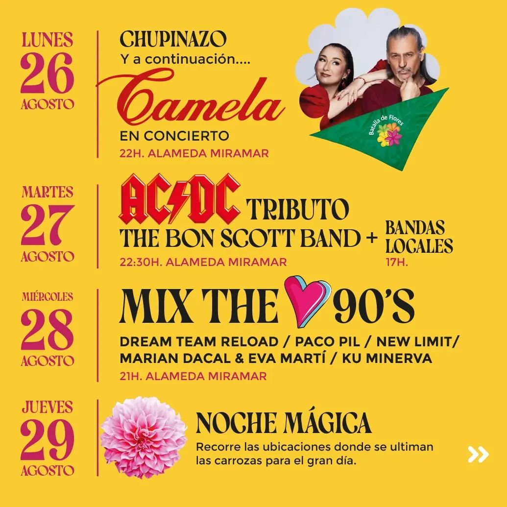 Conciertos Fiestas Laredo 2024