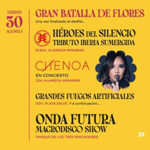 Conciertos Fiestas Laredo 2024