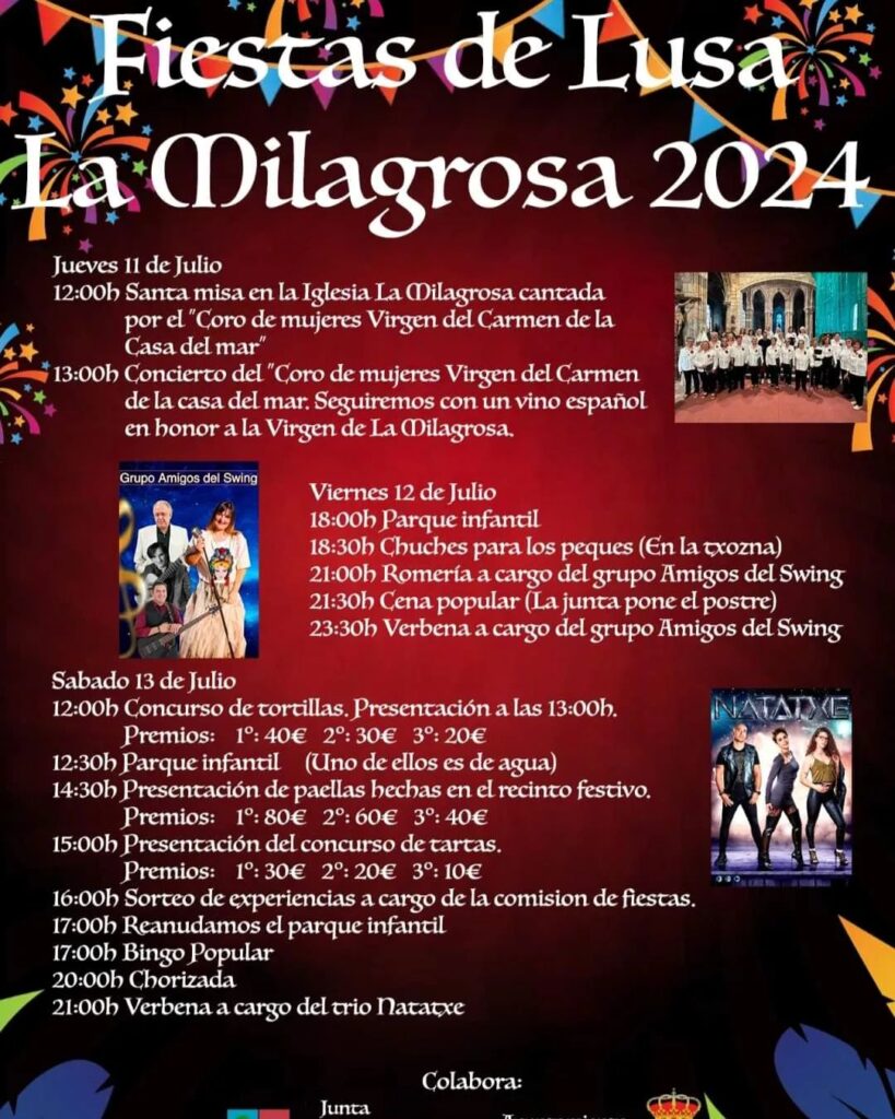Fiestas de Lusa – La Milagrosa 2024