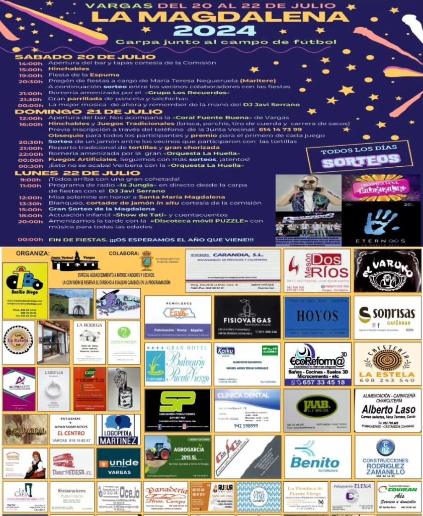 Fiestas de las Magdalena Vargas 2024