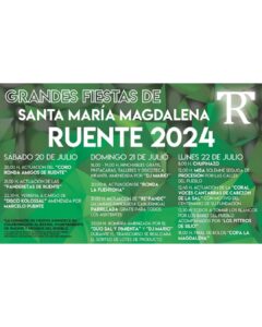 Grandes Fiestas de la Magdalena Ruente 2024