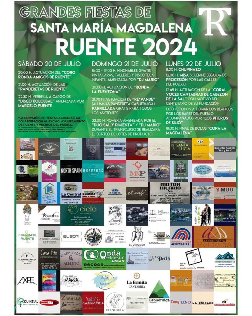 Grandes Fiestas de la Magdalena Ruente 2024