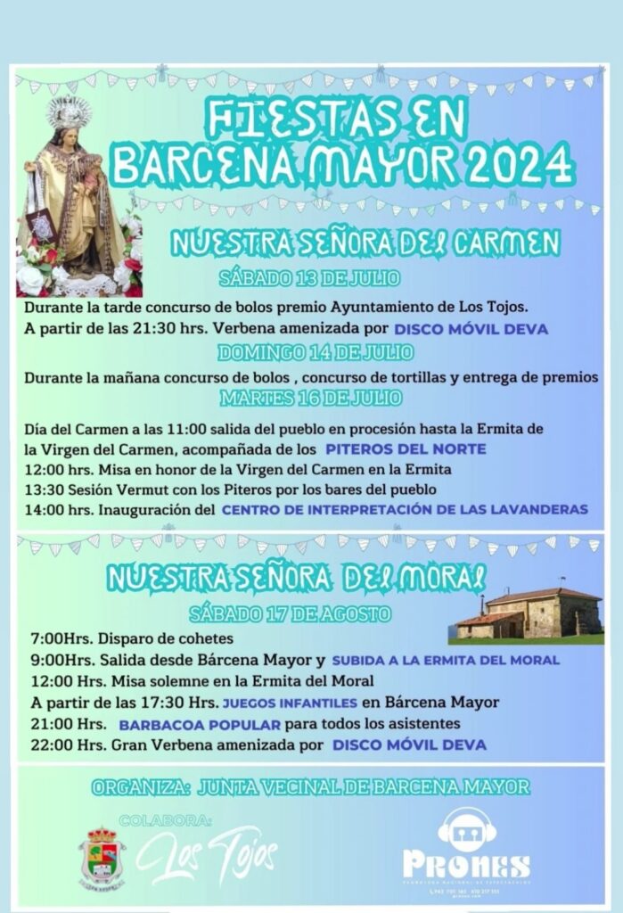 Fiestas en Bárcena Mayor 2024
