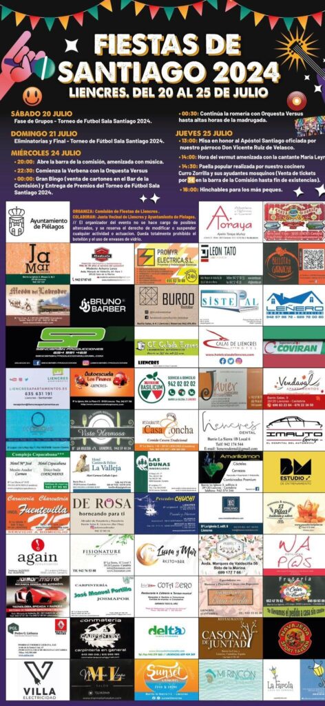 Fiestas de Santiago Liencres 2024