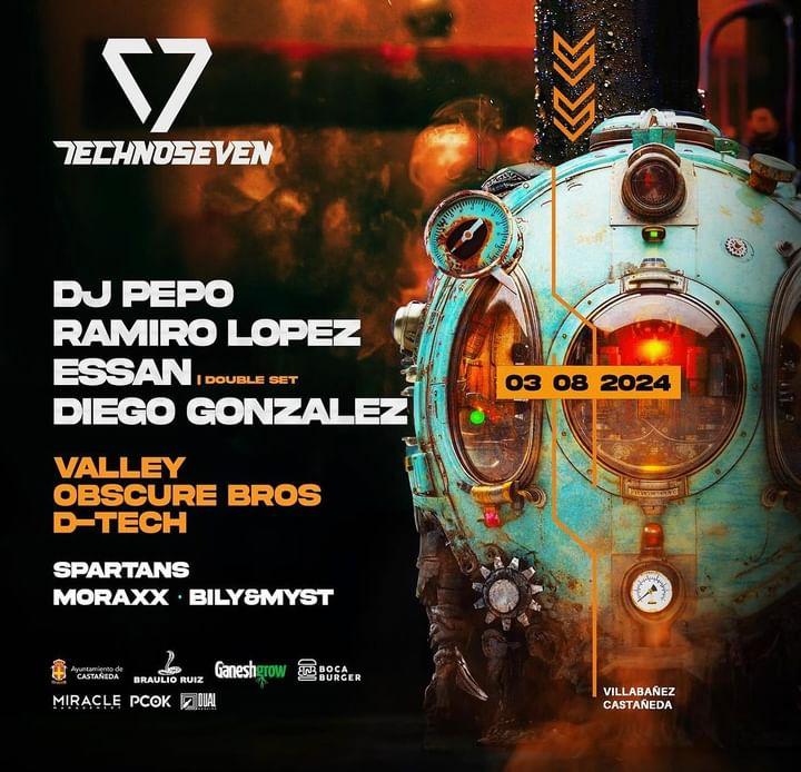 Technoseven Castañeda 3 Agosto