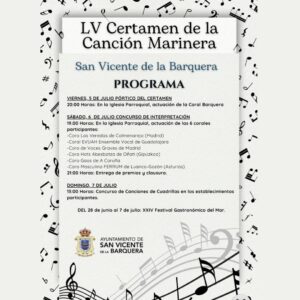 LV Certamen de la canción Marinera 2024