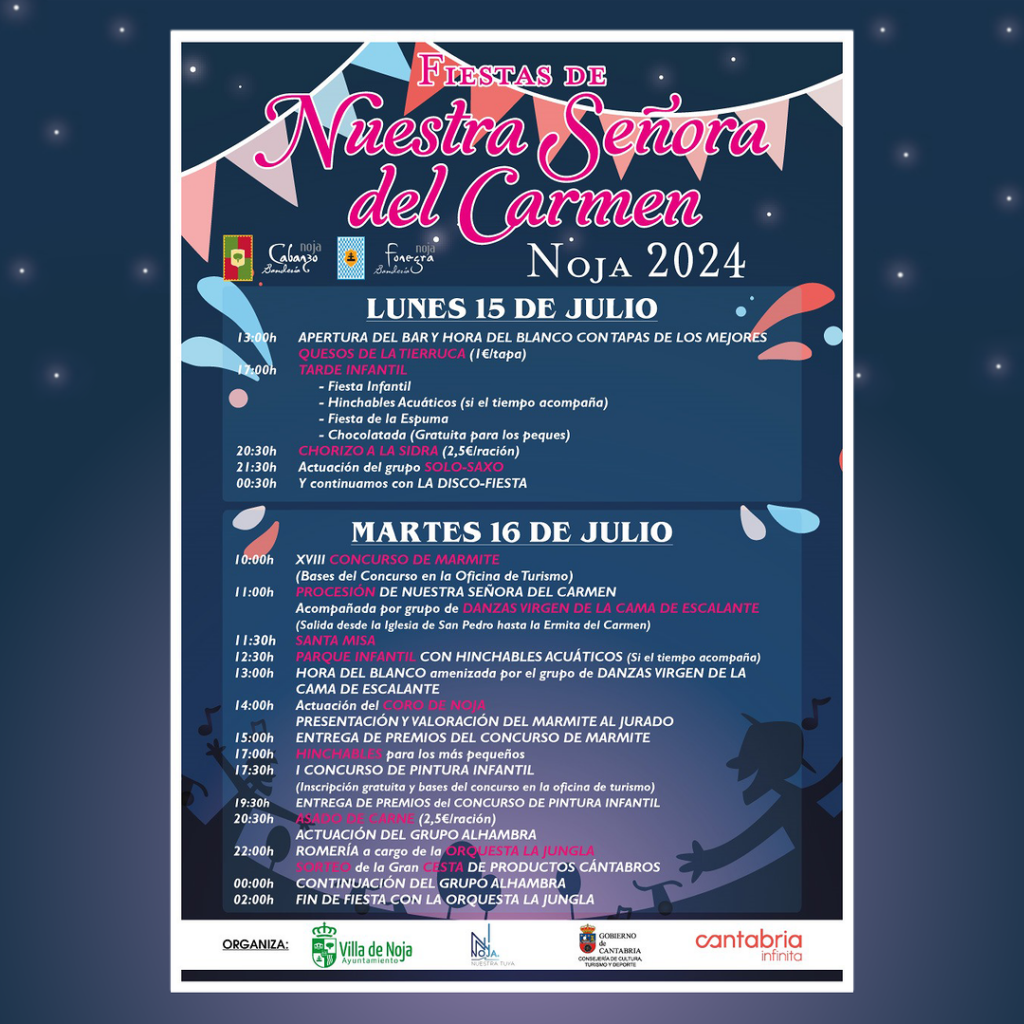 Nuestra Señora del Carmen Noja 2024