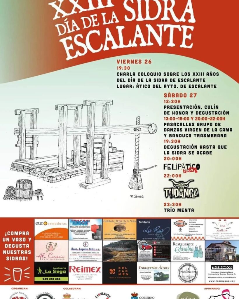 XXIII Día de la Sidra de Escalante 2024