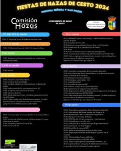 Fiestas Hazas de Cesto 2024