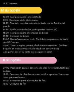 Fiestas Hazas de Cesto 2024