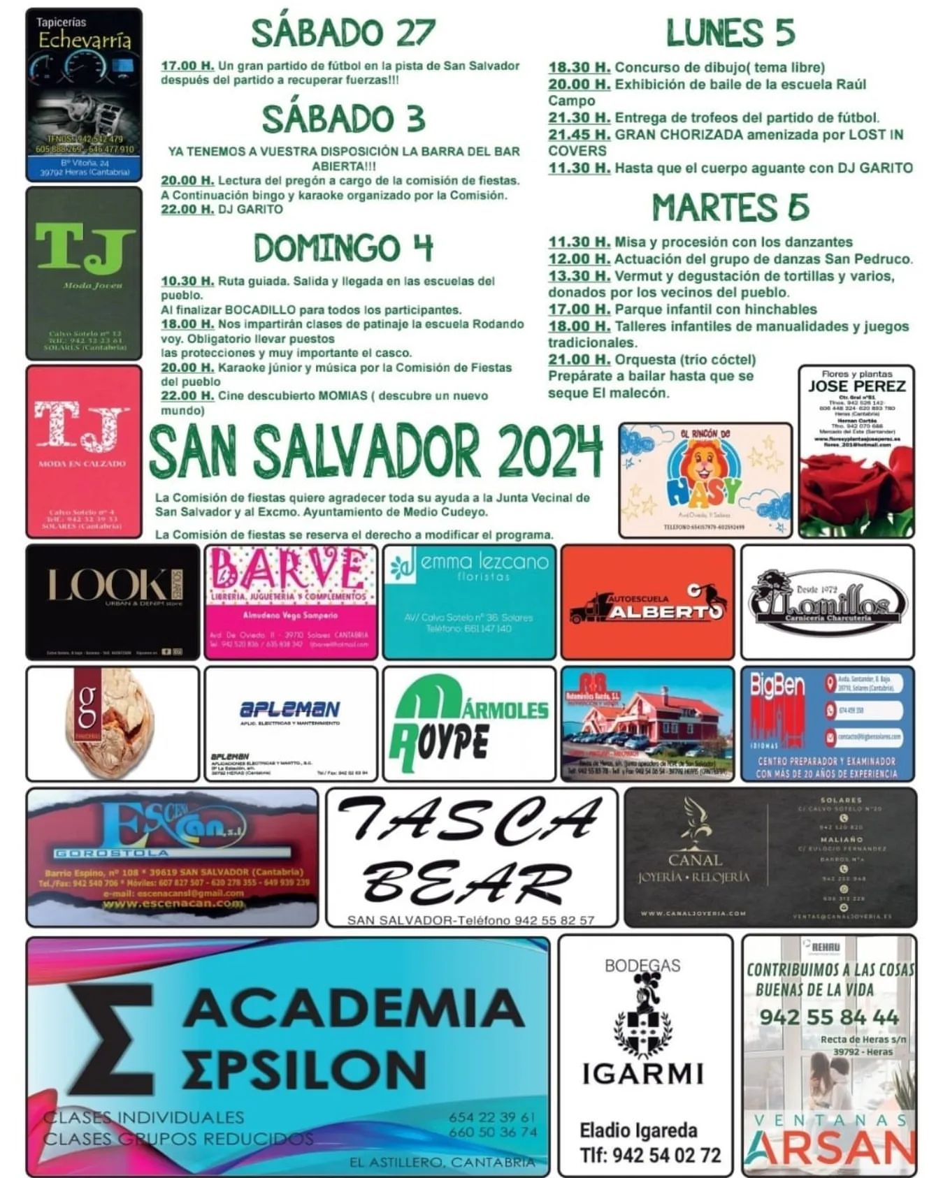 Fiestas de San Salvador 2024