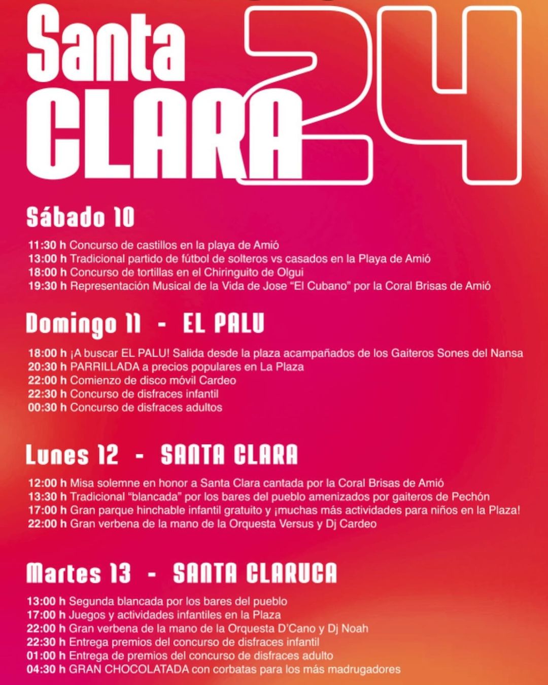 Santa Clara Pechon 2024