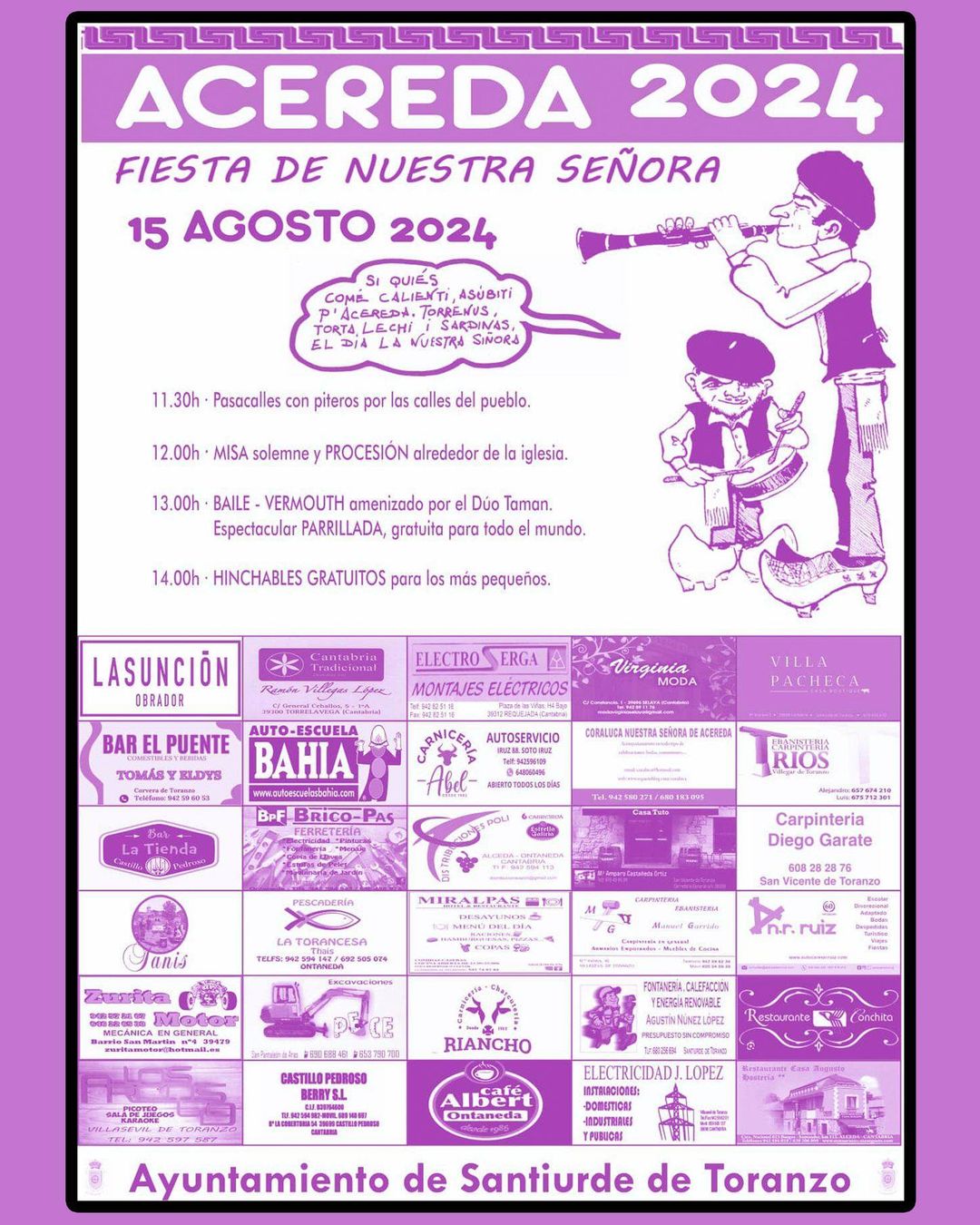 Fiestas de Nuestra Señora Acereda 2024