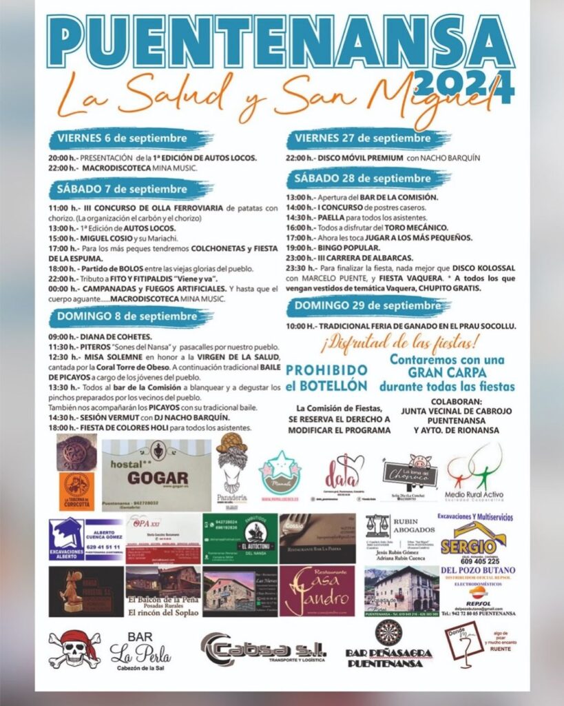La Salud y San Miguel Puentenansa 2024