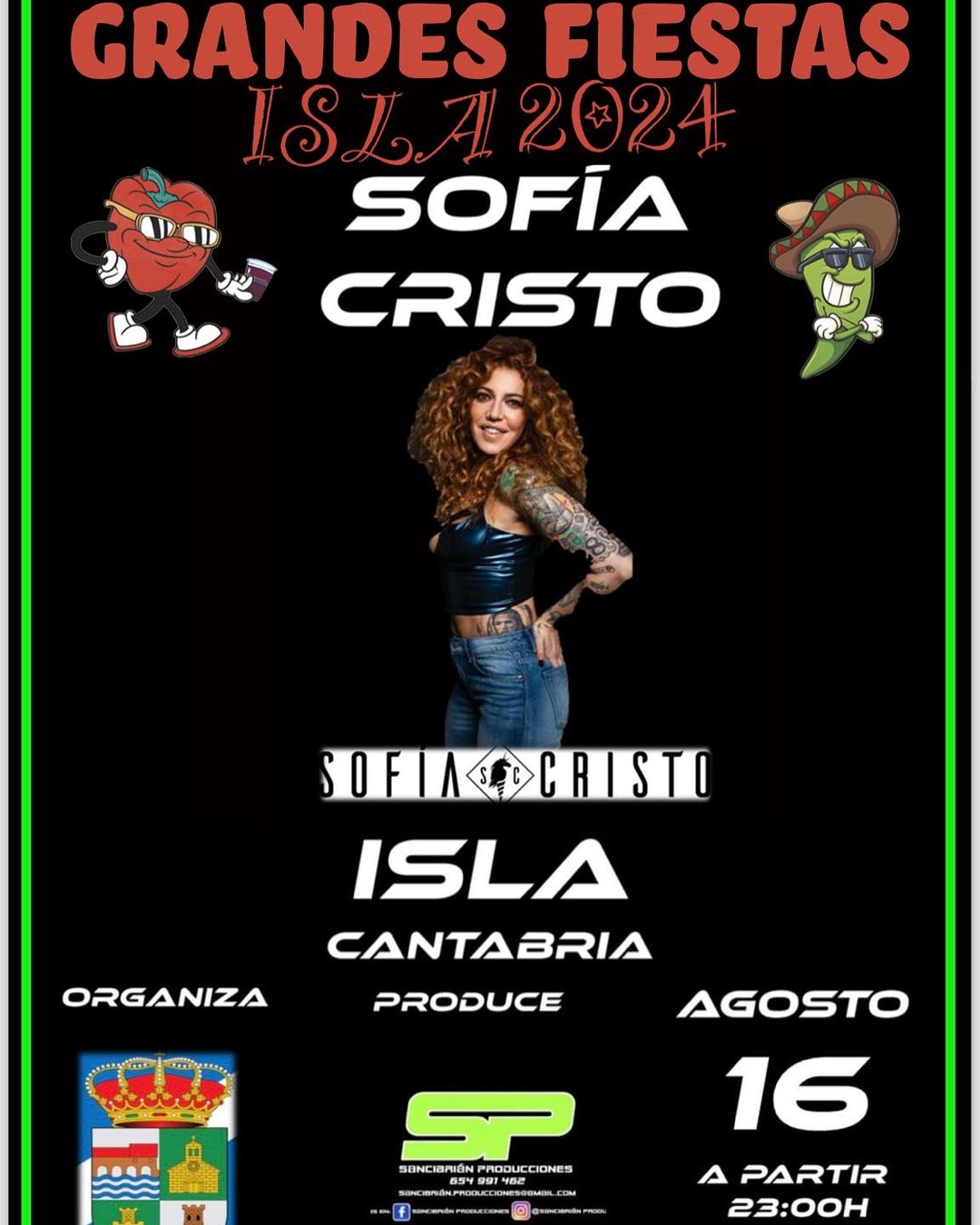 Sofía Cristo Isla 16 Agosto 2024